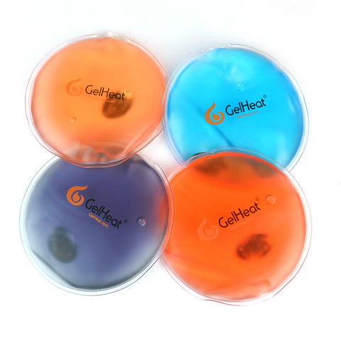 Instant Hand Warmers Reusable Click Gel Heat Pad  - Pack of 5 Round