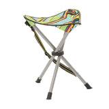 Easy Camp Marina Camping Fishing  Festival Carry Hiking Chair Stool - Multi coloured Stripe