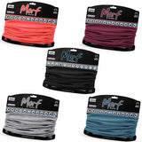 2 x Morf Original -Pack of 2- Multi Use Scarf Snood Tube Balaclava Neck Warmer