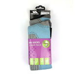Trespass Janus II Womens Ski Snowboarding Winter Sports Ergonomic Tube Socks (2 Pair Pack)